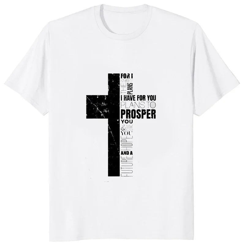 Hot Sale Christian Bible Religious T Shirt Graphic Streetwear Short Sleeve Birthday Gifts Jesus Style Lady T-shirt Mens Clothing